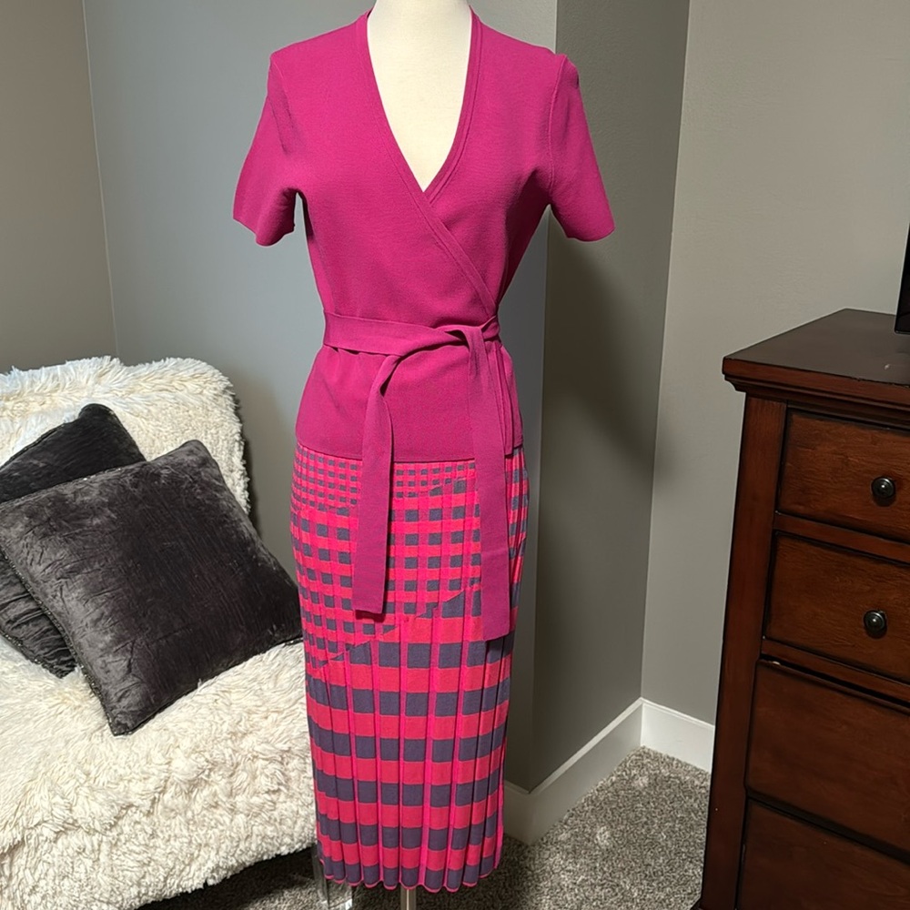 DVF skirt and top